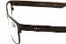 Hugo Boss Men's Eyeglasses 0313 PJT Titanium Brown Full Rim Optical Frame 54mm