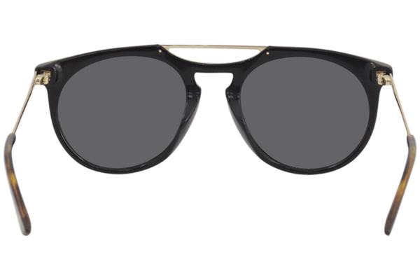 Gucci Sunglasses Men s Urban GG0320S 001 Black Gold Oval 53mm JoyLot