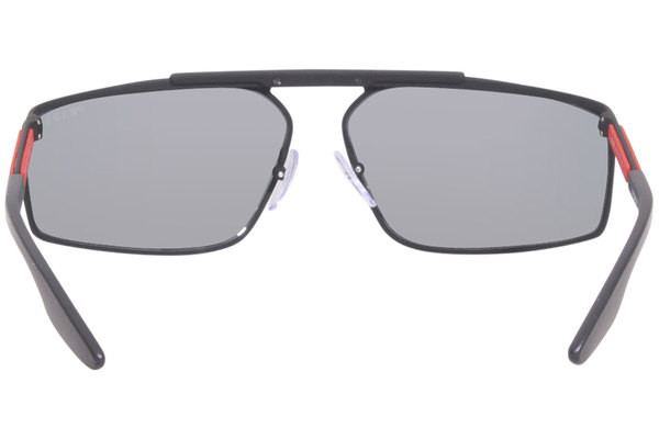 Prada Linea Rossa Sunglasses Men's SPS-51W DG0-08F Black Rubber 68-14-120 |  JoyLot.com