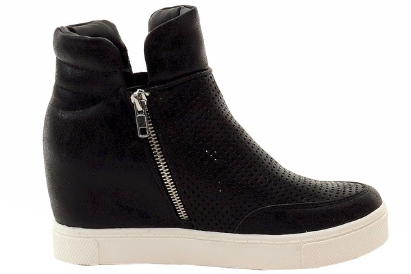 steve madden linqsp wedge sneaker