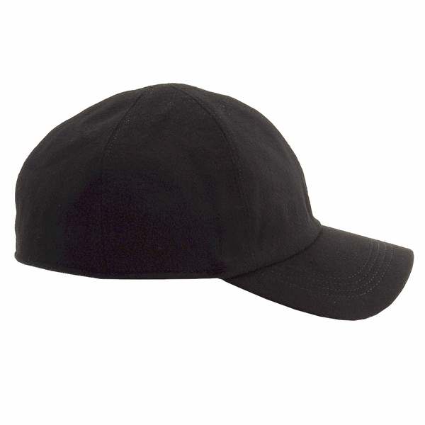 mens wool baseball cap ear flaps