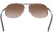 Ray Ban RB3387 004/13 Sunglasses RayBan Men's Silver/Brown Lens Rectangular 64mm