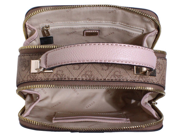 Guess Candace Mini Handbag Brown Multi Women s Crossbody