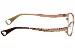 Betsey Johnson Women's Eyeglasses Shooting Star BJ018 04 Gold Optical Frame 51mm