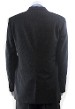 Gianfranco Ferrre Suit Men's 3-Button Black/White Stripes 100% Wool