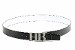 Hugo Boss Balwinn Mens Reversible Black/White Leather Belt Adjustable To Size 42