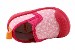 Skidders Infant Toddler Skidproof Pink Polka Dot Gripper Slippers Shoes