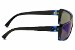 VonZipper Snark Mindglo Blue/Black Von Zipper Rectangular Sunglasses