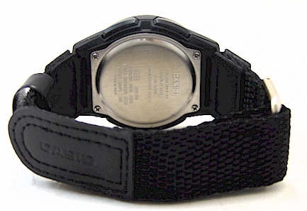 casio velcro watch