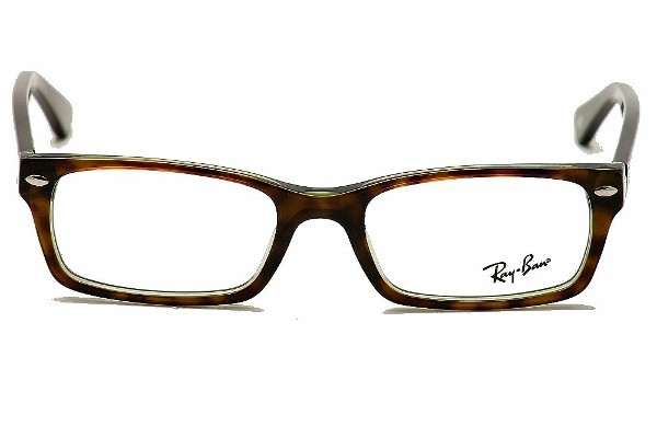 Ray-ban Eyeglasses Rb5206 5206 2445 Havana Rayban Optical Frame 52mm 