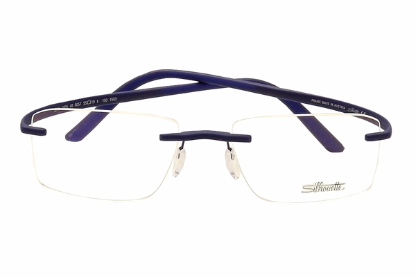 Silhouette Eyeglasses Spx Match Chassis 1569 Rimless Optical Frame
