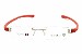 Tag Heuer Men's Eyeglasses Track Series 7103 003 Red TagHeuer Optical Frame