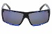 VonZipper Snark Mindglo Blue/Black Von Zipper Rectangular Sunglasses