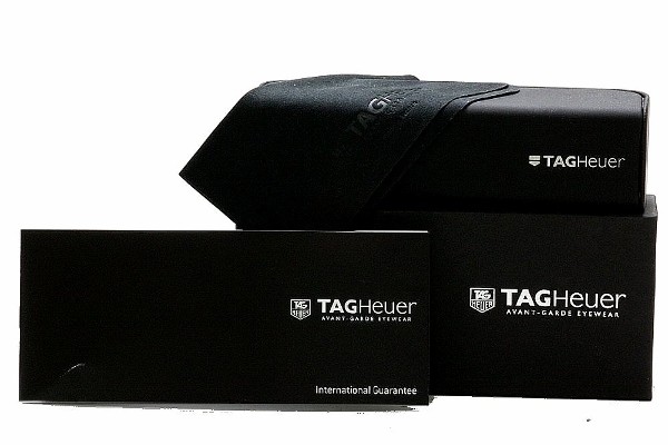 Tag Heuer Eyeglasses TH/7642 001 Black TagHeuer Rimless Optical Frame ...