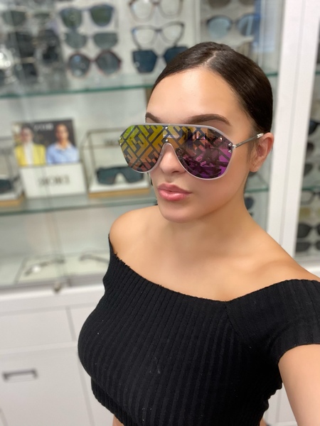 Fendi Women's Roma Square Sunglasses