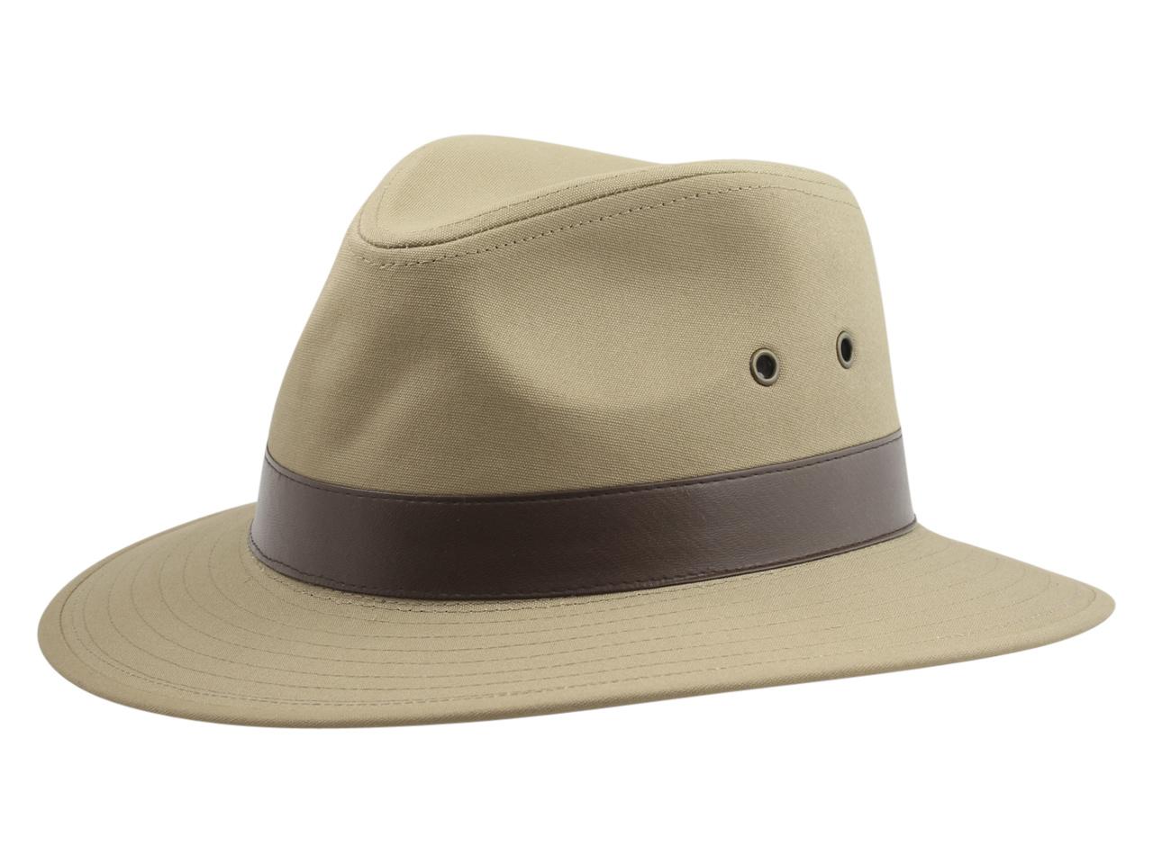 Henschel Mens Outback Cotton Canvas Safari Hat
