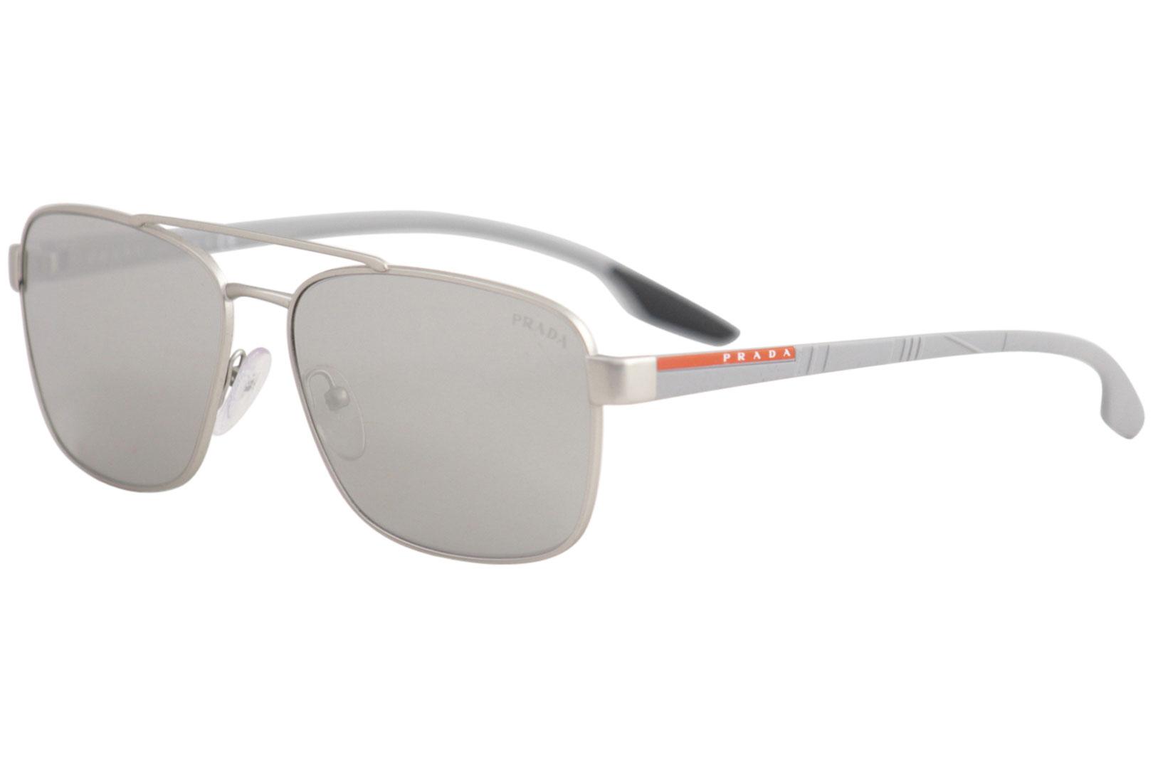 mens white prada sunglasses