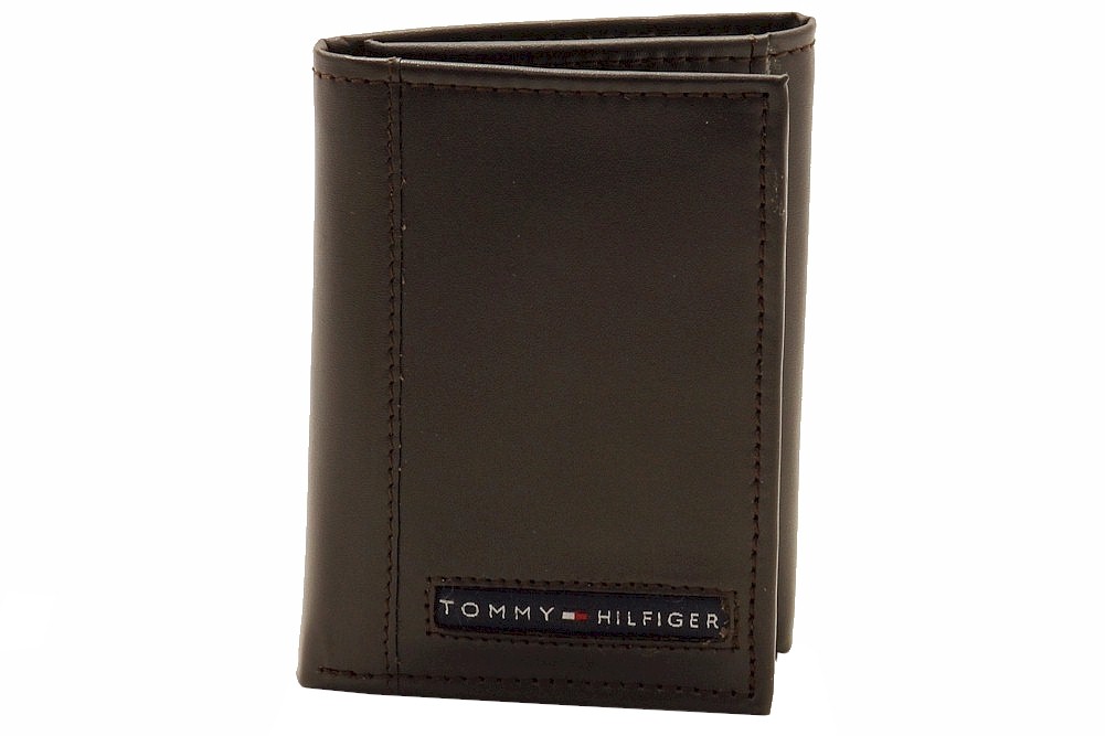 tommy hilfiger genuine leather wallet