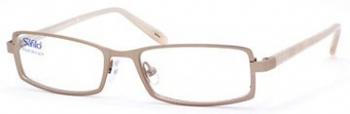 Safilo Elasta Eyeglasses 4809 0nmg Sand Goldendove Optical Frame