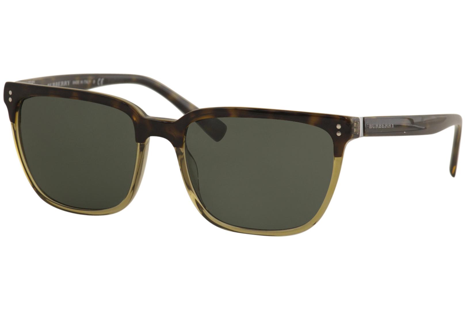 - Havana Grey Crystal/Green   3600/5U - Lens 56 Bridge 18 Temple 145mm -  Burberry