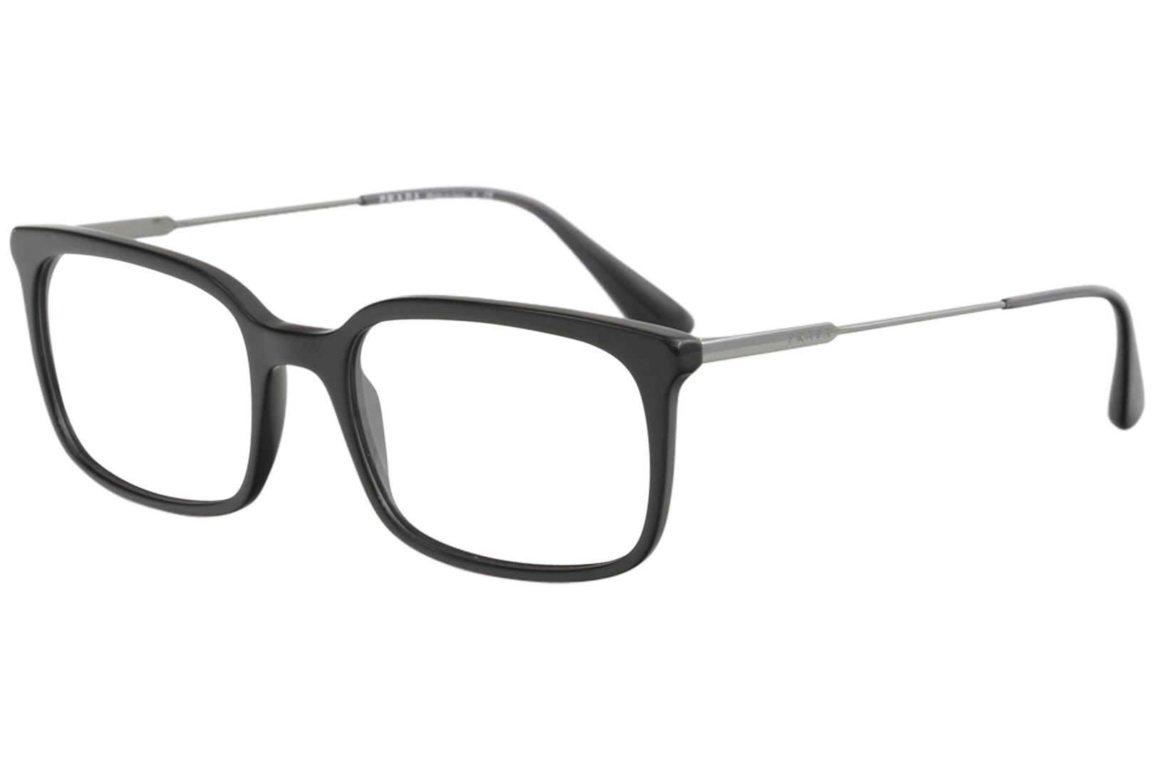 Prada Men's Eyeglasses VPR16U VPR/16U Full Rim Optical Frame