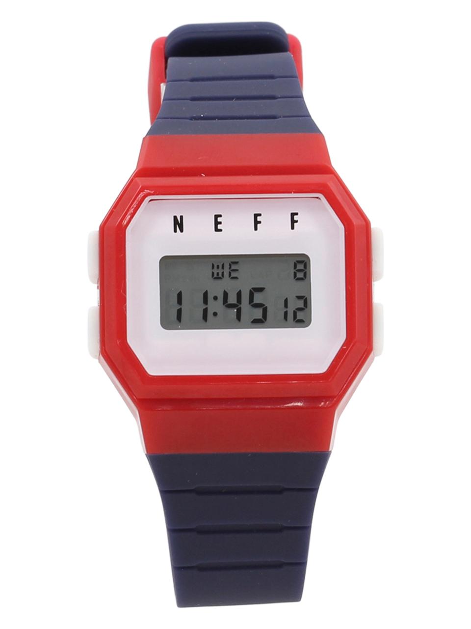 Neff Flava Nf0204 Nf/0204 Navy/red/white Digital Watch