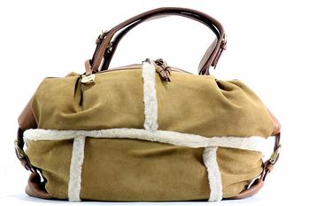 Ugg Women S Quinn Zip Leather Satchel Handbag