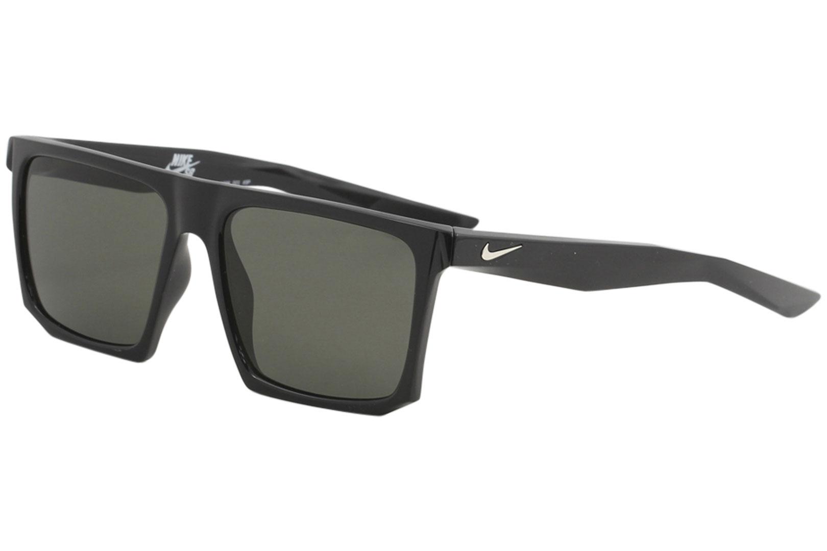 Men's  EV1098 EV/1098 Sport Square Sunglasses - Black Silver/Polarized Grey   001 - Lens 56 Bridge 16 Temple 145mm - Nike Sb Ledge