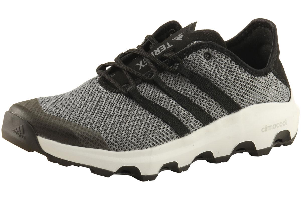 Adidas Men's Terrex Climacool Voyager Sneakers Water Shoes - Grey/Black/White - 9.5 D(M) US