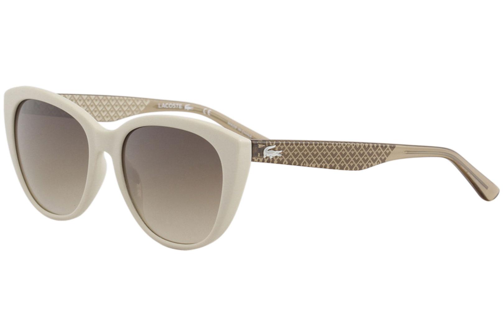 Lacoste Women's L832S L/832/S Fashion Sunglasses - Ivory - Lens 54 Bridge 17 Temple 140mm