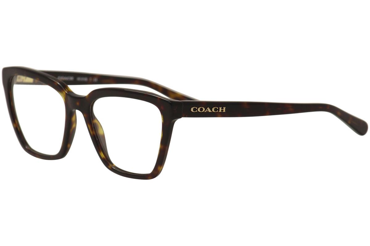 Coach Women's Eyeglasses HC6109 HC/6109 Optical Frame - Dark Tortoise   5120 - Lens 52 Bridge 18 Temple 135mm