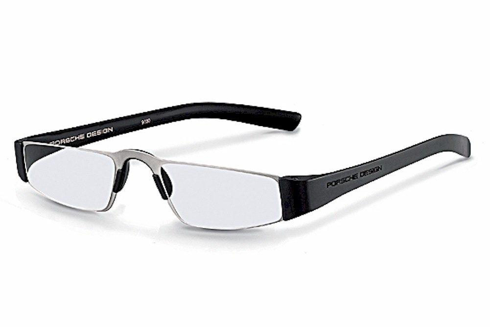 Porsche Eyeglasses P 8801 P8801 Semi Rimless Reading Glasses 48mm