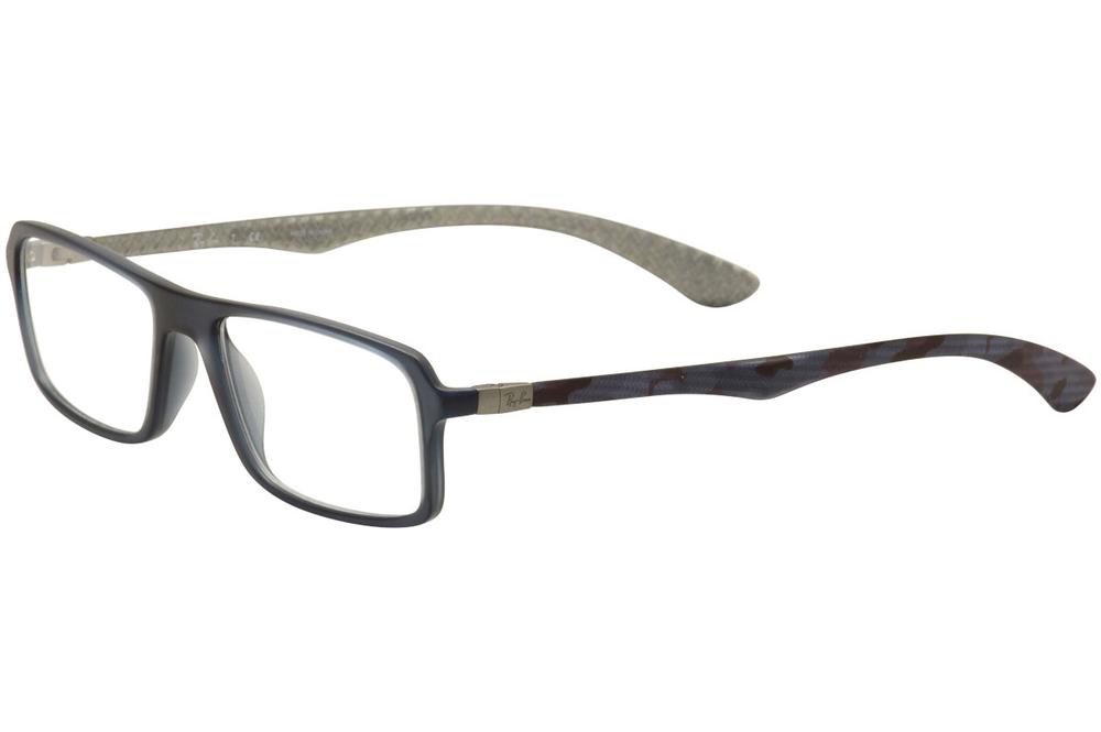 Ray Ban Tech Men's Eyeglasses RX8902 RX/8902 RayBan Full Rim Optical Frame - Blue - Lens 54 Bridge 17 Temple 145mm -  Ray-Ban