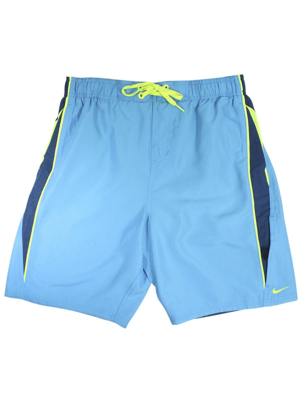 Nike Men's Contend 9 Inch Trunks Swimwear - Light Blue Fury - X Large