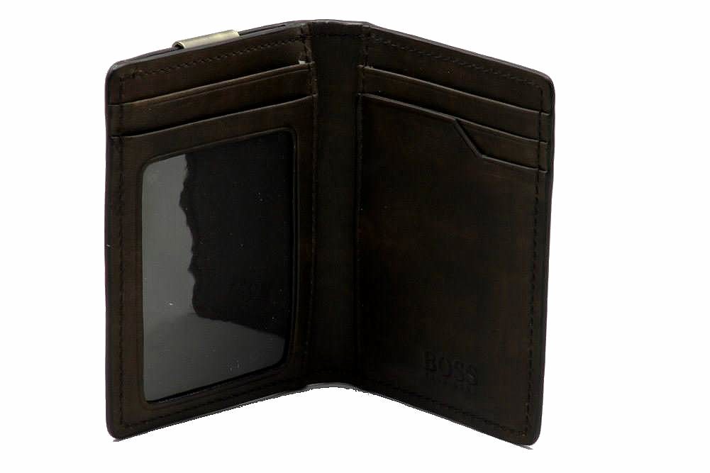 hugo boss wallet with id window