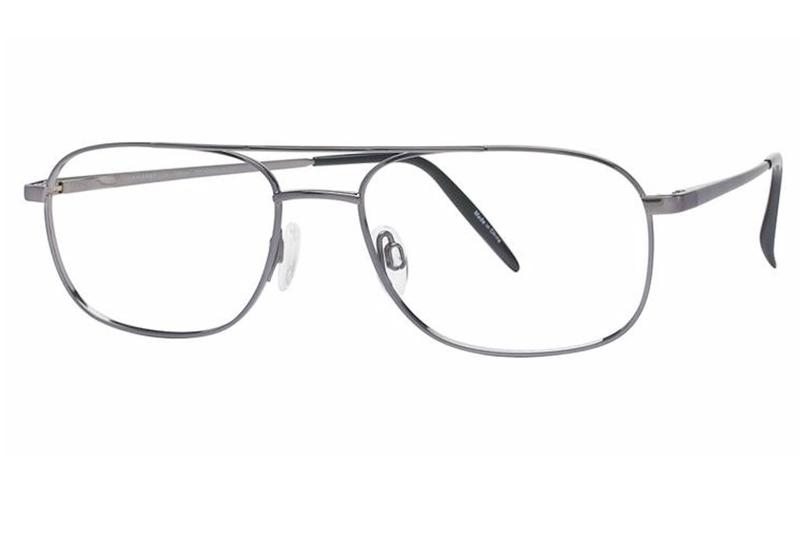 Charmant Men's Eyeglasses TI8143 TI/8143 Full Rim Optical Frames - Grey - Lens 54 Bridge 17 Temple 140mm