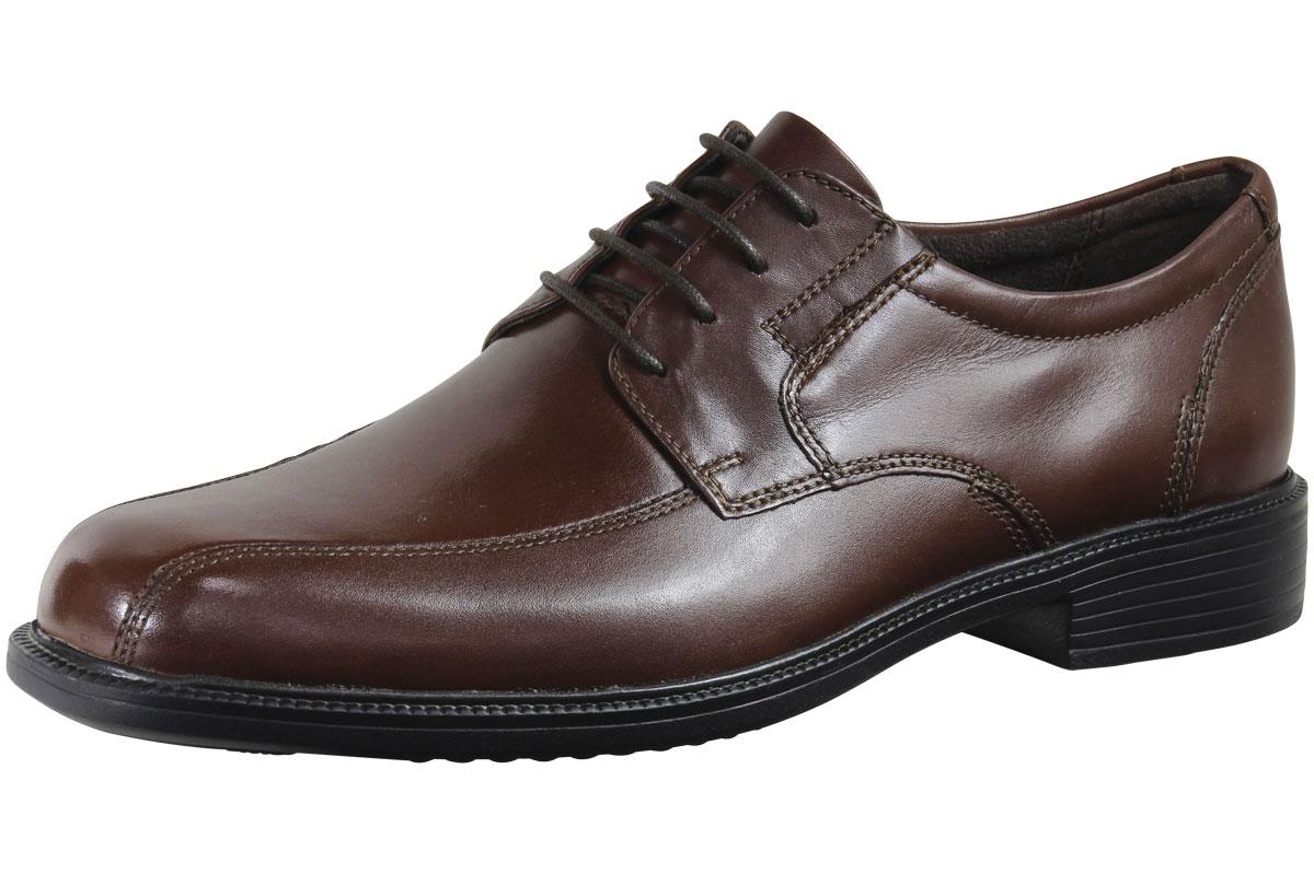 Clarks Bostonian Men's Bardwell Walk Oxfords Shoes - Brown Leather - 9.5 D(M) US
