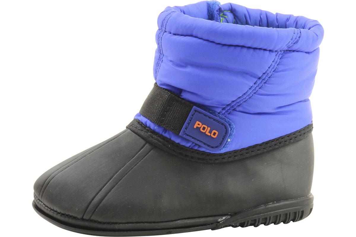 Polo Ralph Lauren Boots Whistler Infant Boy's Nylon Navy Shoes - Blue - 3