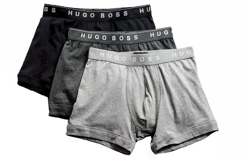 Men's 3 Pack Cotton  Underwear - Assorted - Classic Fit - Hugo Boss BM Boxer Brief