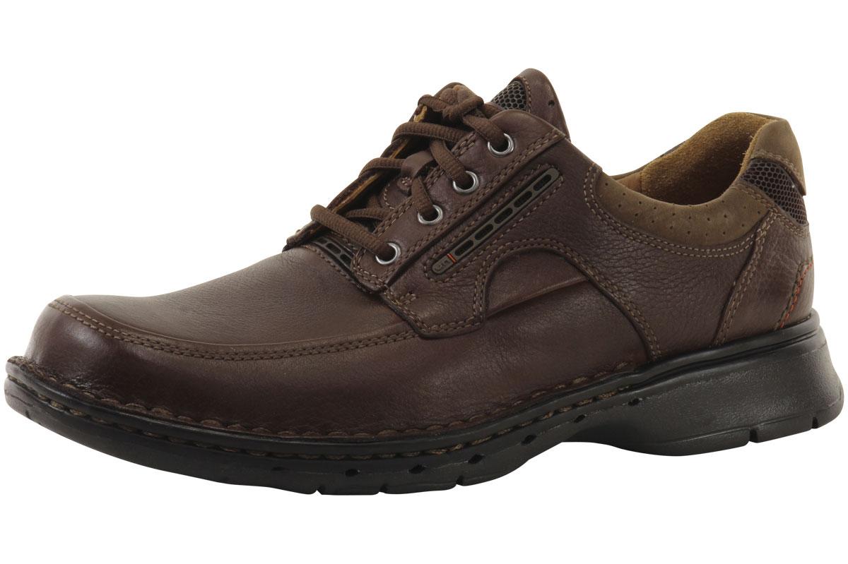 Clarks Unstructured Men's Un.Bend Oxfords Shoes - Brown - 9.5 D(M) US