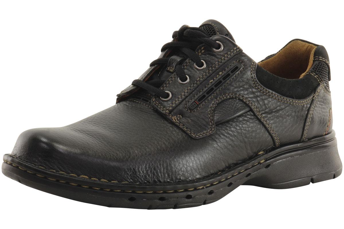 Clarks Unstructured Men's Un.Ravel Oxfords Shoes - Black - 11 D(M) US