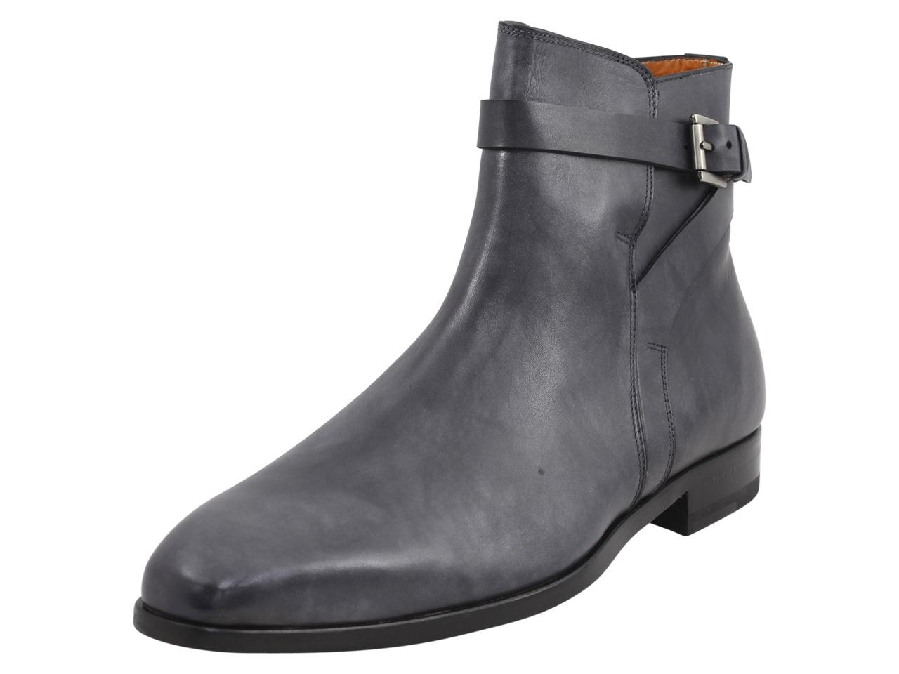 Mezlan Men's Viso Leather Ankle Boots Shoes - Black - 9.5 D(M) US