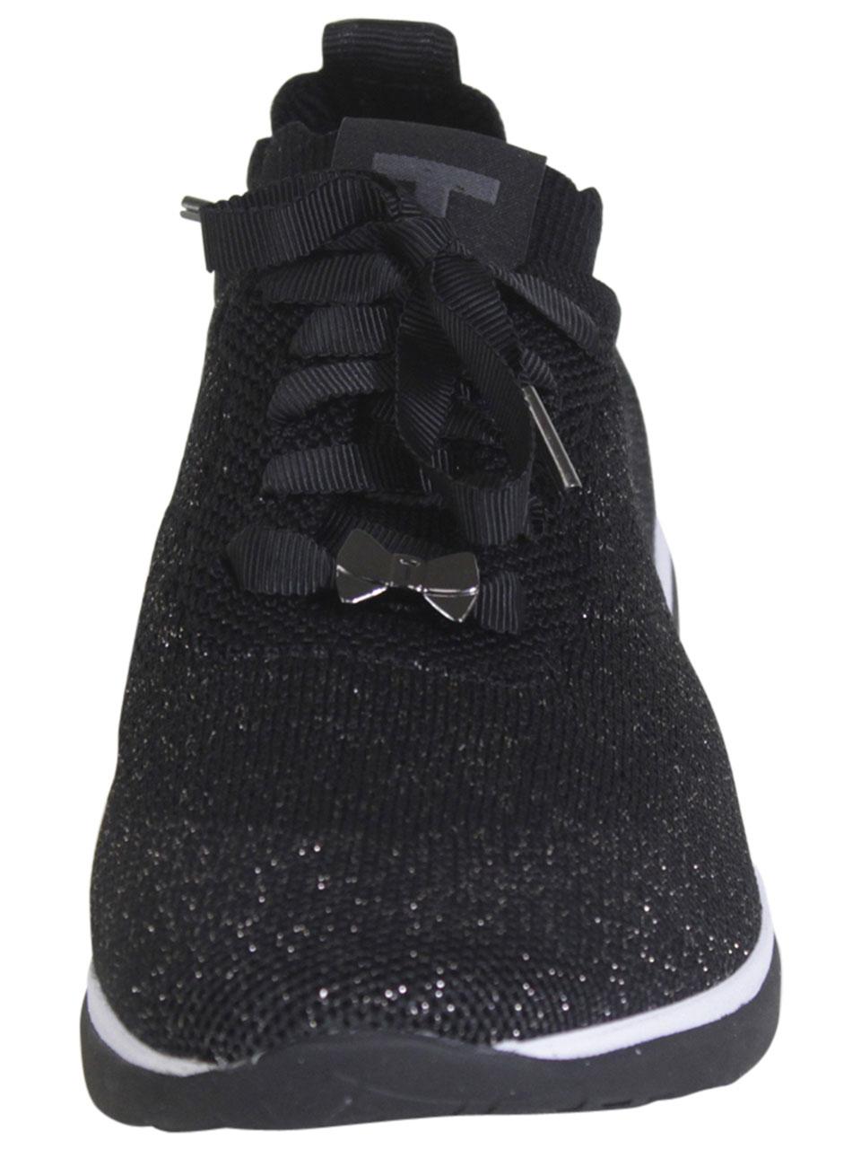 Ted baker womens black trainers on sale