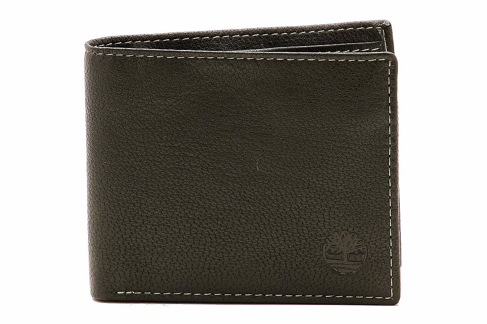 Timberland Men S Passcase D10218 Leather Bi Fold Wallet