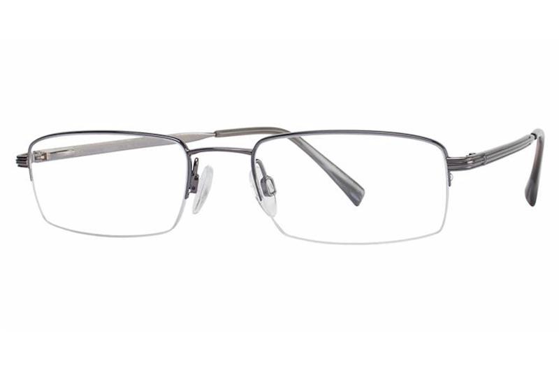 Charmant Men S Eyeglasses Ti8181 Ti 8181 Half Rim Optical Frame