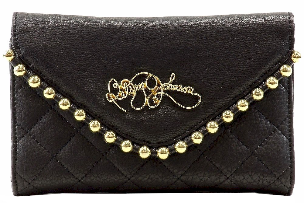 Betsey Johnson Women S Ball Chain Clutch Handbag