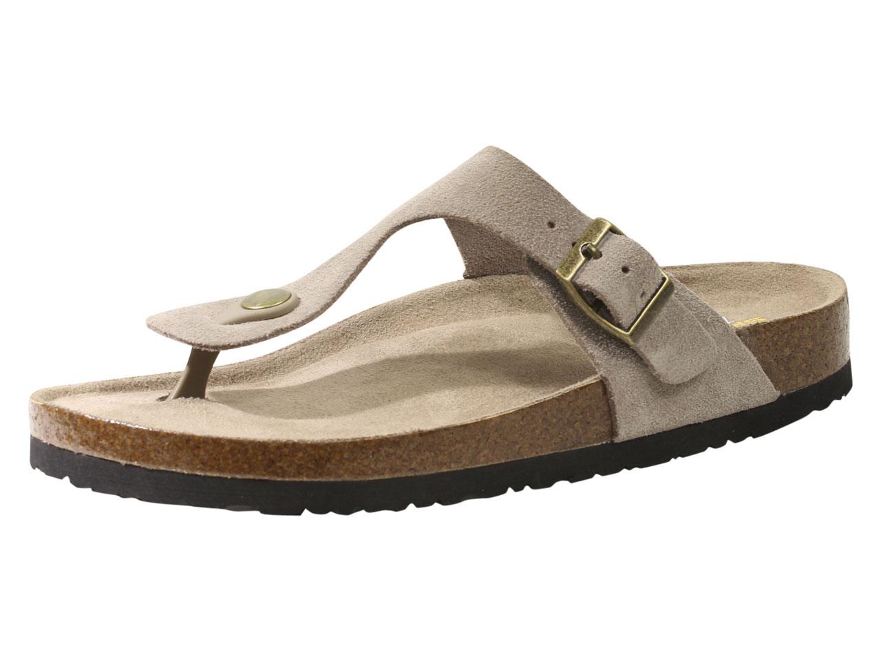 Skechers Women's Granola Pyramids Memory Foam Flip Flops Sandals - Beige - 6 B(M) US