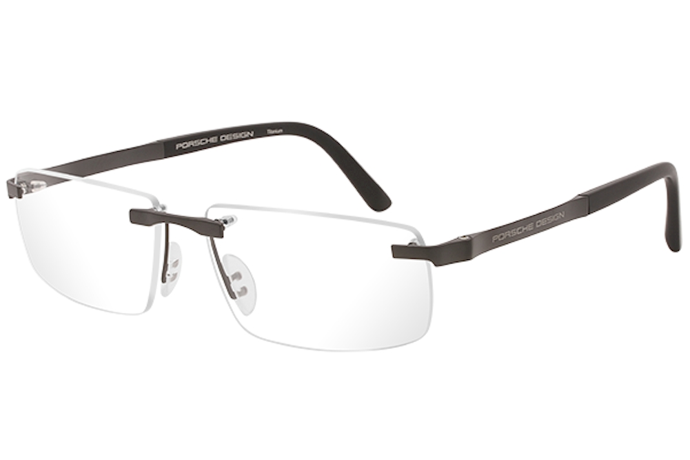 Porsche Design Men S Eyeglasses P 8252 P8252 S2 Rimless Optical Frame