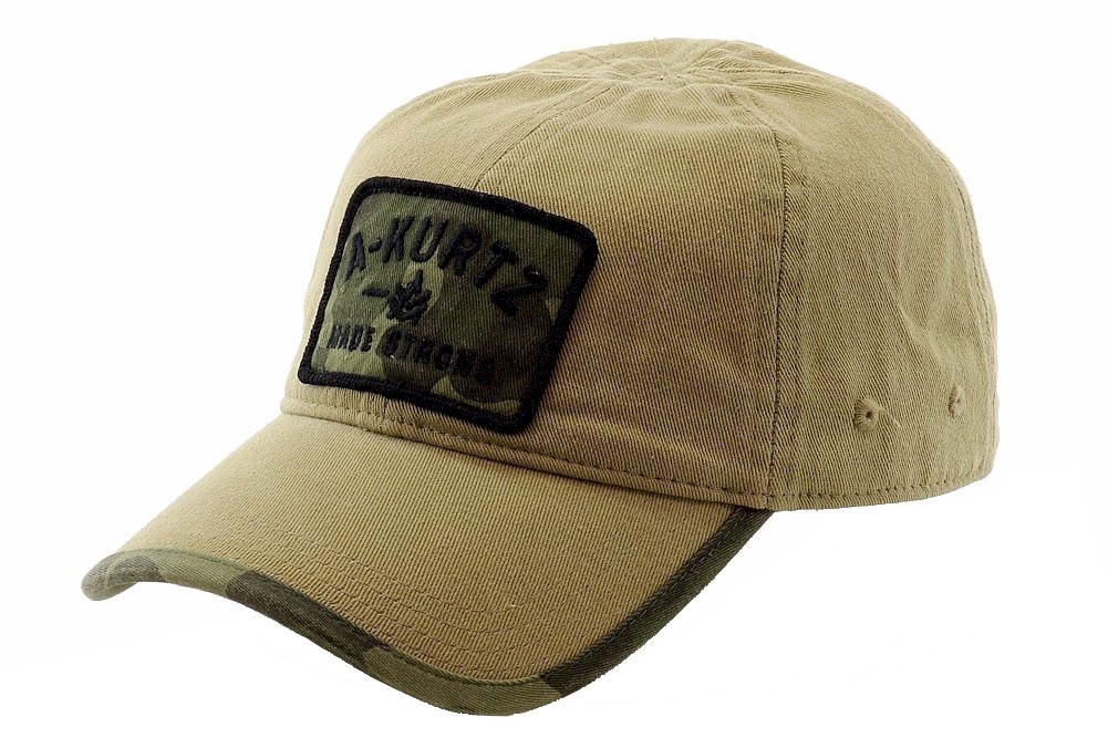 Kurtz Men's Patch Adjustable Cap Cotton Baseball Hat (One Size Fits Most) - Brown - One Size -  Path; AK399