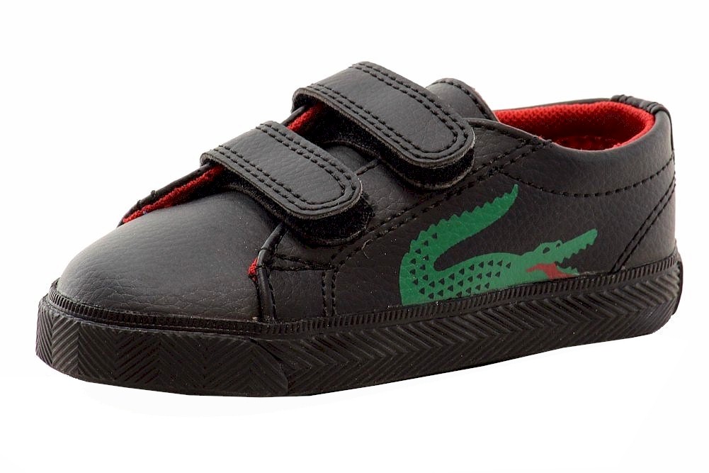 Lacoste Toddler Boy's Marcel CLC Fashion Sneakers Shoes - Black - 5   Toddler